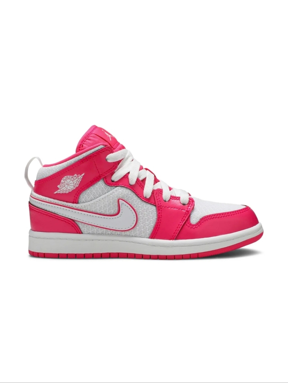 Nike Air Jordan 1 Mid GS Hyper Pink Size 6Y Women’s 7.5 - 8